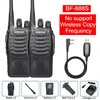 Baofeng BF 888S 2PCS With Cable Walkie Talkie UHF 400 470MHz Long Range Two Way Ham Radios Transceiver, Kit: 2PCS with cable