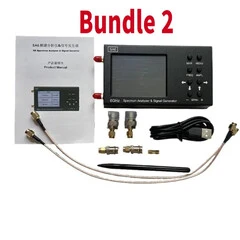 SA6 Portable 6GHz Spectrum Analyzer & Signal Generator TO, 2G, 3G, 4G, LTE, CDMA, DCS, GSM, GPRS, GLONASS Bundle 2, Bundle: Bundle 2