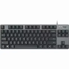 Wired mechanical keyboard, Logitech, K835 TKL, USB, Grey/Black