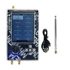 HackRF One R9 Bundle 1 V1.9.1 SDR Radio + PortaPack H2M 3.2" LCD + Shell Assembled + Antenna + USB Cable, Bundle: Bundle 1