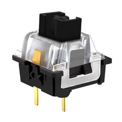 REDRAGON SMD RGB MX Switch 3Pin Clicky Linear Tactile Silent Black Switches 100PCS, Color: Black, PCS: 100PCS