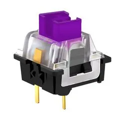 REDRAGON SMD RGB MX Switch 3Pin Clicky Linear Tactile Silent Purple Switches 100PCS, Color: Purple, PCS: 100PCS