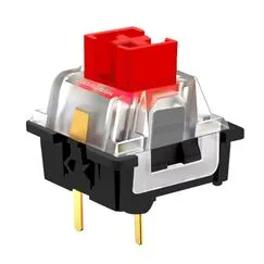 REDRAGON SMD RGB MX Switch 3Pin Clicky Linear Tactile Silent Red Switches 50PCS, Color: Red, PCS: 50PCS