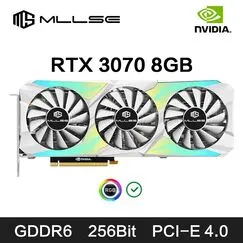 MLLSE GeForce RTX video card, 8GB GDDR6, 256-bit, PCI-E 4.0×16