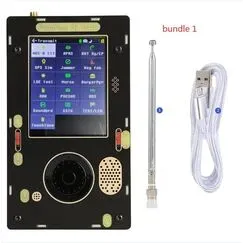 PortaPack H2 Mini Bundle 1 Mayhem 1MHz-6GHz HackRF One + Antenna + Case + Bag + Battery +Speaker, Bundle: Bundle 1