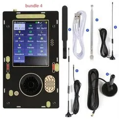 PortaPack H2 Mini Bundle 4 Mayhem 1MHz-6GHz HackRF One + Antenna + Case + Bag + Battery +Speaker, Bundle: Bundle 4