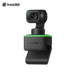 Webcam, Insta360, Link, 4K, 1/2 inch sensor, HDR, Black/Green, Kit: Standalone
