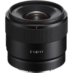 Sony lens, E mount, 11mm, F1.8, Black