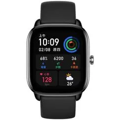 Smartwatch Amazfit Watch GTS 4 Mini, Black, Color: Black