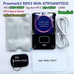 Proxmark3 NFC PM3 Bundle 3 Reader Writer For RFID NFC Card Copier Clone ICEMAN Firmware, Bundle: Bundle 3