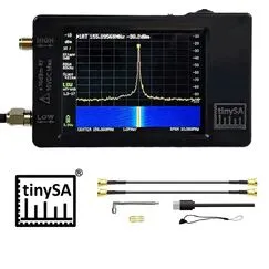 Hand held Tiny Spectrum Analyzer TinySA 2.8" with battery