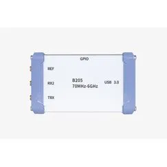 USRP B205 mini-i | 1 canal TX/RX, AD9364, 70 MHz–6 GHz, lățime de bandă de 56 MHz, USB 3.0