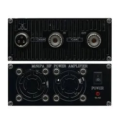Assembled MiNi 100W HF Power Amplifier Shortwave MiniPA100 13.8V-16V Fan Cooling