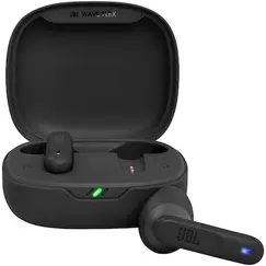 JBL Wave Flex In-Ear Audio Headphones, True Wireless, Bluetooth, Deep Bass, Black