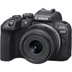 Mirrorless Camera Canon EOS R10, Body, 24.2MP, Black