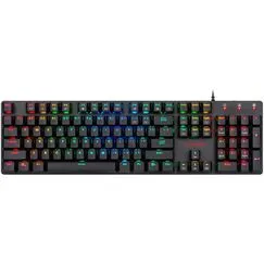 REDRAGON APAS K535-KB RGB Mechanical Gaming Keyboard, Red Switch, RGB Lighting, Black