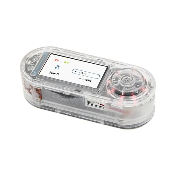 LILYGO® T-Embed ESP32-S3 CC1101 Low-Power Sub-1 GHz RF Transceiver Built-in Battery 1300mAh, Color: Transparent, 3 image