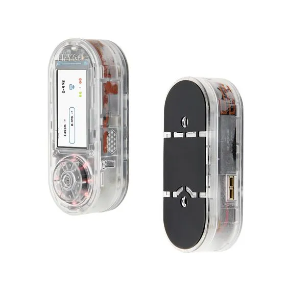 LILYGO® T-Embed ESP32-S3 CC1101 Low-Power Sub-1 GHz RF Transceiver Built-in Battery 1300mAh, Color: Transparent, 5 image