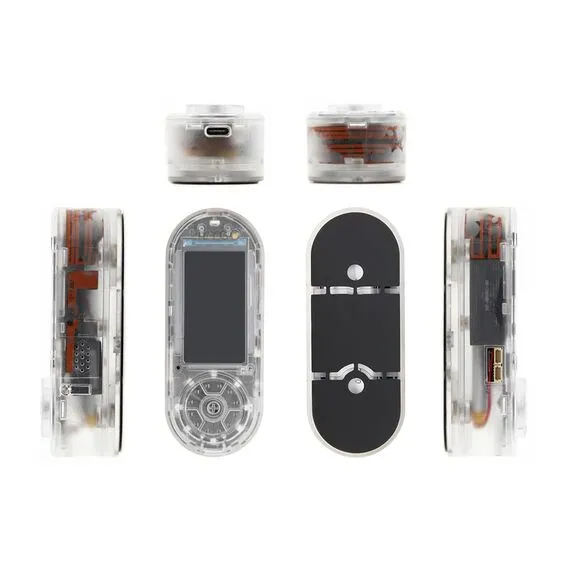 LILYGO® T-Embed ESP32-S3 CC1101 Low-Power Sub-1 GHz RF Transceiver Built-in Battery 1300mAh, Color: Transparent, 2 image
