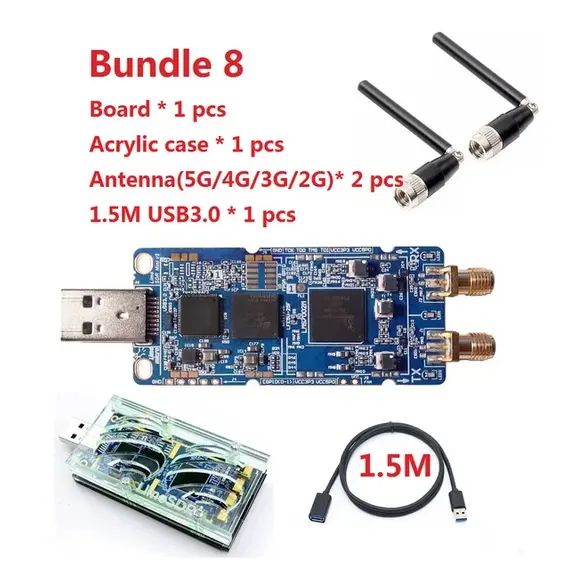LimeSDR Mini V2.2 Software Defined Radio, Bundle: Bundle 1