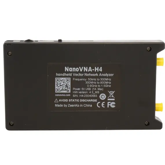 NanoVNA-H4 10Khz-1.5GHz Portable Vector Network Analyzer VNA for MF/HF/VHF/UHF/SHF, 2 image