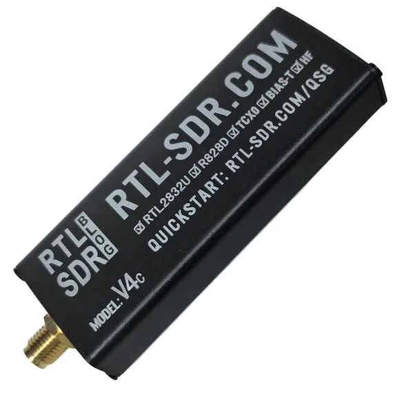 RTL-SDR Blog V4 R828D RTL2832U 1PPM TCXO SMA USB-C SDR Receiver Dongle