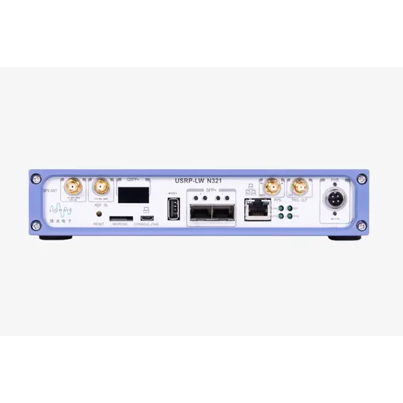 USRP N321 SDR | 2x2 MIMO, 3–6GHz, 200MHz BW, Zynq-7100, QSFP+, SFP+