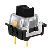 REDRAGON SMD RGB MX Switch 3Pin Clicky Linear Tactile Silent Black Switches 30PCS, Color: Black, PCS: 30PCS