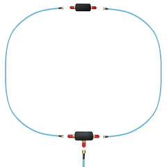 Antena YouLoop ORIGINAL bucla magnetica pasiva portabila pentru HF si VHF