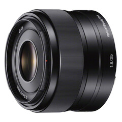 Sony lens, E mount, 35mm, f1.8 OSS, Black