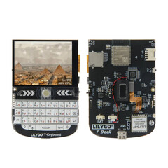LILYGO T-Deck ESP32-S3 LoRa Module 2.8 inch LCD Development Board LoRaWAN Long Range 433MHz 868MHz 915MHz With WIFI Bluetooth, Color: White, Frequency: 433MHz
