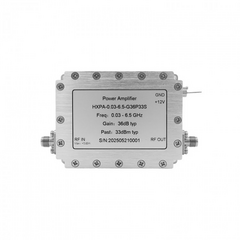 30 MHz–6.5 GHz 36 dB RF Power Amplifier 2 W Ultra‑Wideband Module SMA Female 12 V