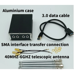 Aluminum Enclosure Black Case for LimeSDR Type-A or Type-B