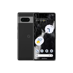 Google Pixel 7 , 6.3", 128GB, 8GB RAM, 5G, Obsidian Black/Snow/Lemongrass, Color: Obsidian Black
