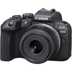 Mirrorless Camera Canon EOS R10, Body, 24.2MP, Black