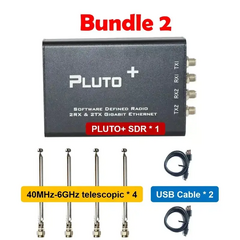 PLUTO+ SDR AD9363 2T2R Radio SDR Transceiver Radio 70MHz-6GHz, Bundle: Bundle 2