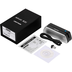 Deftun Bluetooth MSR-X6(BT) MSRX6BT Magnetic Stripe Card Reader Writer Encoder Mini Portable
