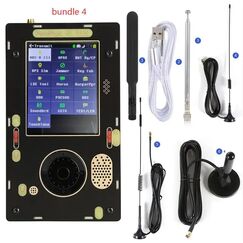 PortaPack H2 Mini Bundle 4 Mayhem 1MHz-6GHz HackRF One + Antenna + Case + Bag + Battery +Speaker, Bundle: Bundle 4