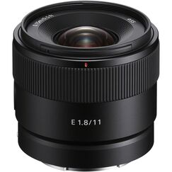 Sony lens, E mount, 11mm, F1.8, Black