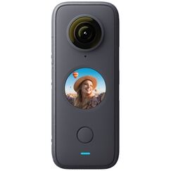 Camera video sport Insta360 ONE X2 , 5.7K, 360° , Waterproof, Negru, Kit: Standalone