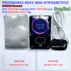 Proxmark3 NFC PM3 Bundle 4 Reader Writer For RFID NFC Card Copier Clone ICEMAN Firmware, Bundle: Bundle 4