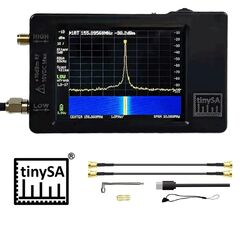 Hand held Tiny Spectrum Analyzer TinySA 2.8" with battery