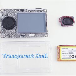 Mayhem Signature Edition Portapack H4M and Transparent Shell with Speaker and 2500 mAh Lithium Battery