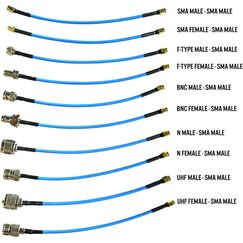 RTL-SDR Blog Semi-Rigid RG402 SMA RF Adapter Set – 10 Pieces