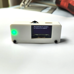 DSTIKE ESP32 Zen Machine Password Reminder ESP32-S3 OLED Display