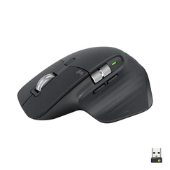 Wireless mouse LOGITECH MX Master 3S Performance, 8000 dpi, Silent, USB, BT, Black