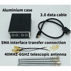 Aluminum Enclosure Black Case for LimeSDR Type-A or Type-B