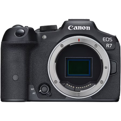 Aparat foto Mirrorless Canon EOS R7, Body, 32.5MP, Black