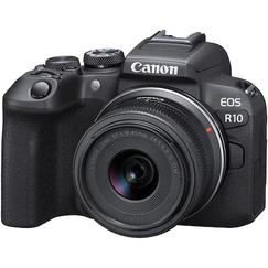 Mirrorless Camera Canon EOS R10, Body, 24.2MP, Black