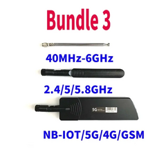 SMA Male Connector Antennas for Software Defined Radio SDR Demo Boards HackRF One, LimeSDR, Bundle: Bundle 3